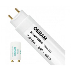 Osram SubstiTUBE Value EM 7.6W 840 60cm | Bianco...